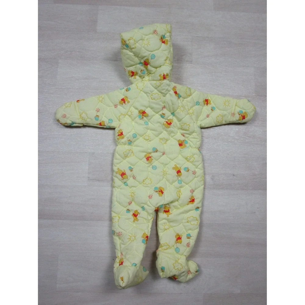 Vintage 1970's Walt Disney Productions POOH AOP Toddler One Piece Size‎ (S) EUC